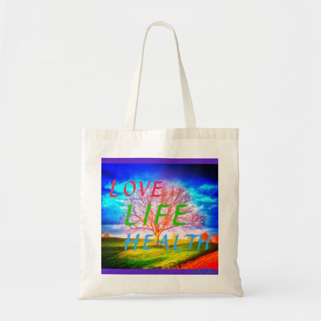 Bolso De Tela TOTE del ÁRBOL 1LIFE (Frente)