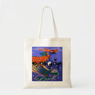 Bolso De Tela Tote del barco del dragón