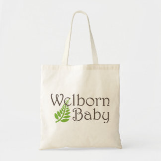 Bolso De Tela Tote del bebé de Welborn