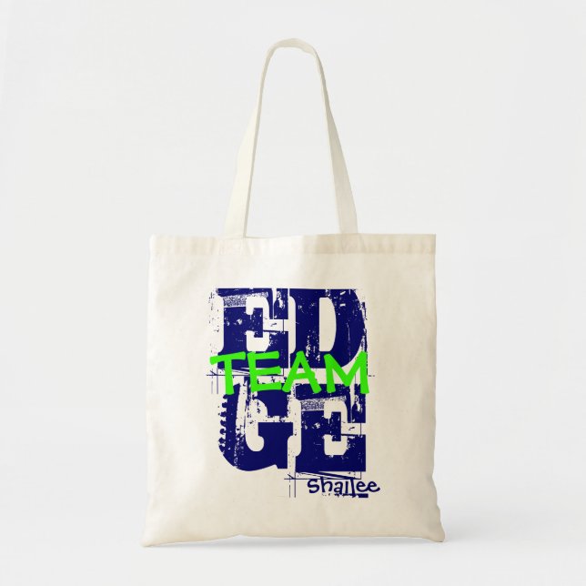 Bolso De Tela ¡Tote del BORDE del EQUIPO! (Frente)