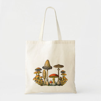 Bolso De Tela Tote del bosque de la seta