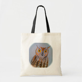Bolso De Tela Tote del búho