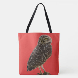 Bolso De Tela Tote del búho de la diversión