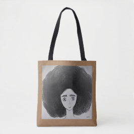 Bolso De Tela Tote del cabello
