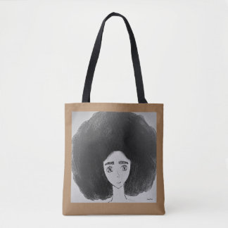 Bolso De Tela Tote del cabello