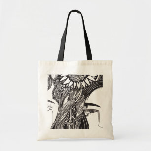 Bolso De Tela Tote del chica del gótico