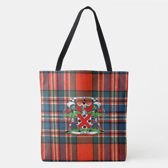 Bolso De Tela Tote del clan de MacFarlane (Anverso)