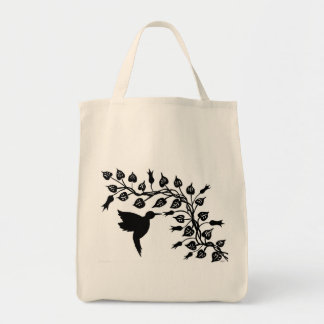 Bolso De Tela Tote del colibrí