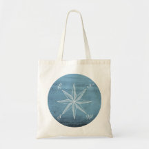 Tote del compás del vintage