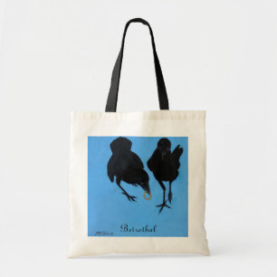 Bolso De Tela Tote del desposorio