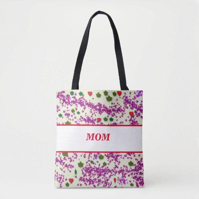 Bolso De Tela Tote del Día de la Madre (Anverso)