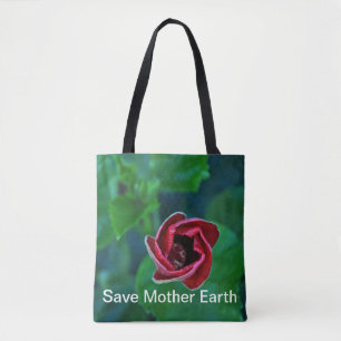 Bolso De Tela Tote del Día de la Tierra