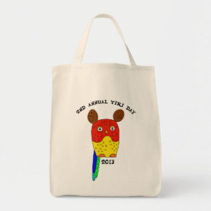 Bolso De Tela Tote del día de Tiki