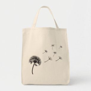 Bolso De Tela Tote del diente de león