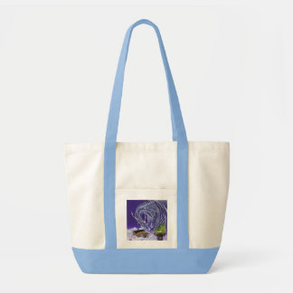 Bolso De Tela Tote del dragón del hielo