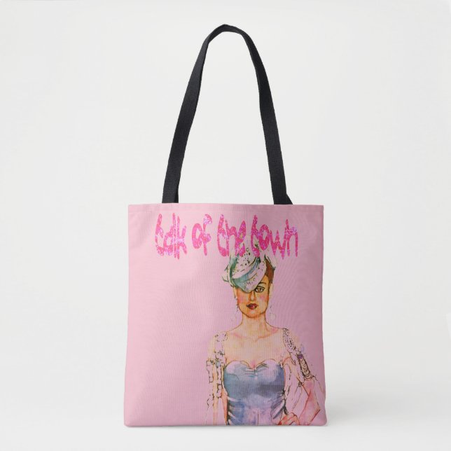 Bolso De Tela Tote del encanto del artista (Anverso)