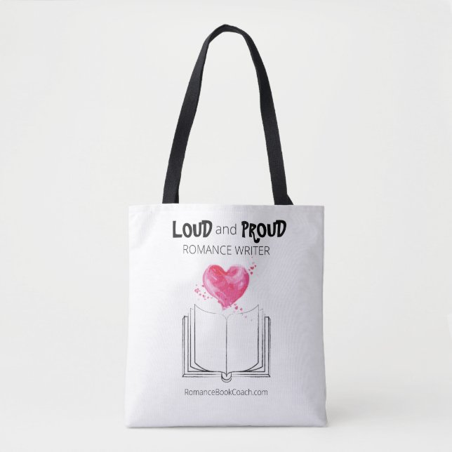 Bolso De Tela Tote del escritor romántico (Anverso)