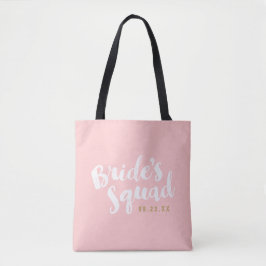 Bolso De Tela Tote del escuadrón de novias personalizado de Rubo
