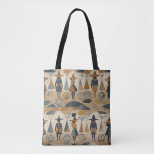 Bolso De Tela Tote del Festival de la Aldea Breton