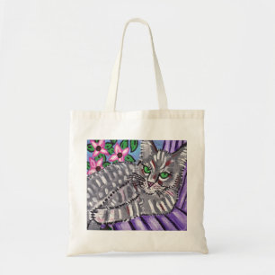 Bolso De Tela Tote del gatito del insecto de Laney