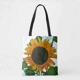 Bolso De Tela Tote del girasol