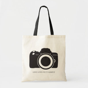 Bolso De Tela Tote del gráfico de la cámara