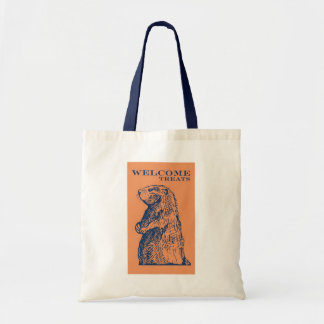 Bolso De Tela tote del groundhog
