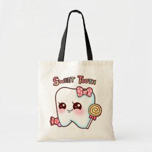 Bolso De Tela Tote del gusto por lo dulce