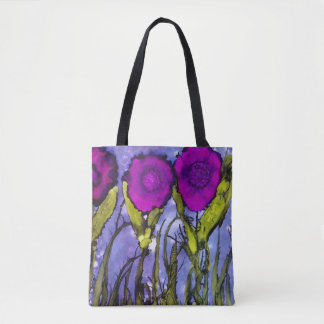 Bolso De Tela Tote del heliótropo