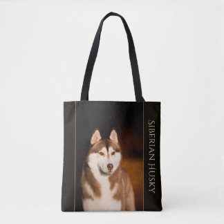 Bolso De Tela Tote del husky siberiano