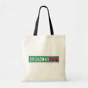 Bolso De Tela Tote del impacto de Broadwy