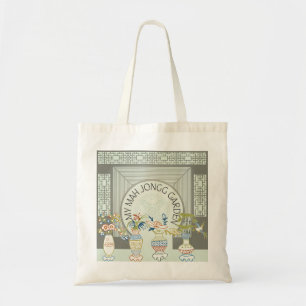 Bolso De Tela Tote del Jardín My Mah Jongg
