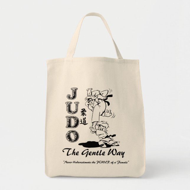 Bolso De Tela tote del judo (Frente)