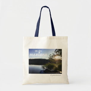 Bolso De Tela Tote del Lago Alva