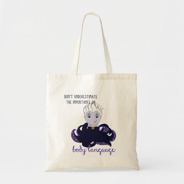 Bolso De Tela Tote del lenguaje corporal (Frente)