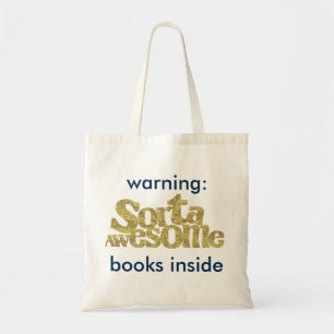 Bolso De Tela Tote del libro