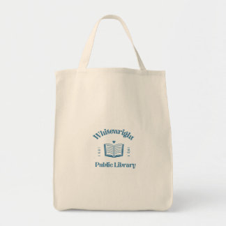 Bolso De Tela Tote del libro