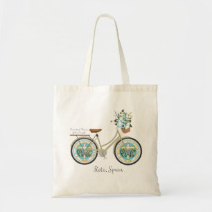 Bolso De Tela Tote del logotipo de la bici de PWOC