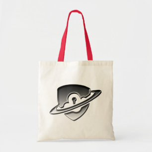 Bolso De Tela Tote del logotipo del Blackwood - plata