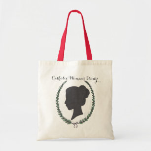 Bolso De Tela Tote del logotipo del estudio de las mujeres