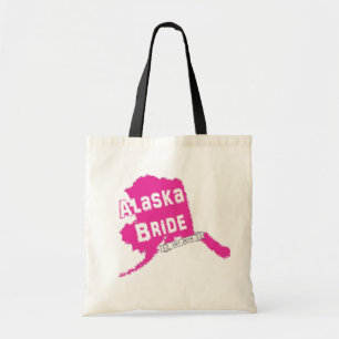 Bolso De Tela Tote del mapa de la novia de 2015 AK en rosa