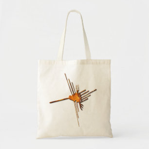 Bolso De Tela Tote del moho del colibrí de Nazca