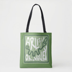 Bolso De Tela Tote del montón de la serpiente de ARLIS/NA Ohio