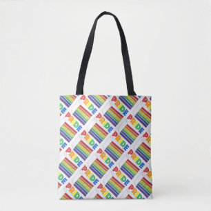 Bolso De Tela Tote del Orgullo Gay Lgbt Lgbt