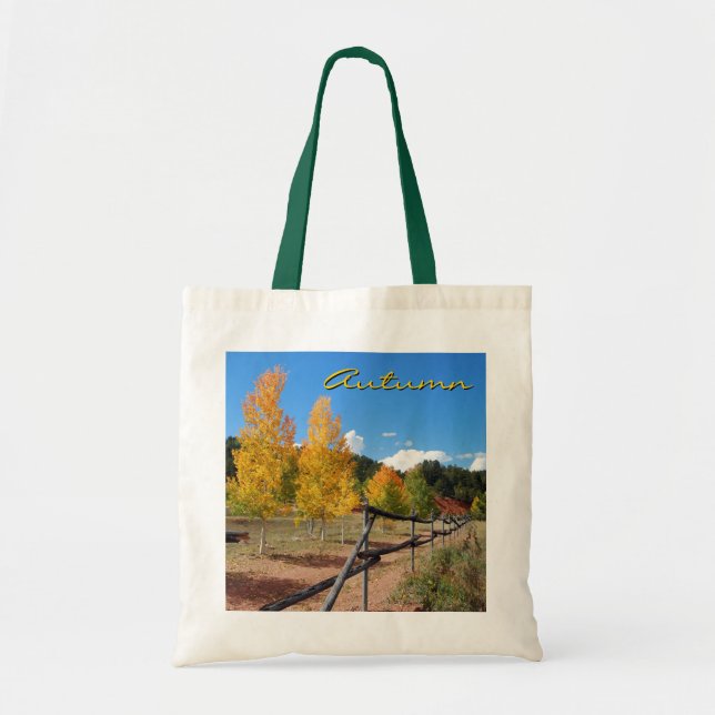 Bolso De Tela Tote del otoño (Frente)
