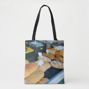 Bolso De Tela Tote del pan del artesano