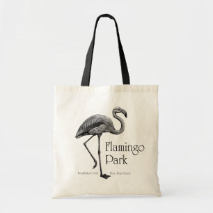 Bolso De Tela Tote del parque del flamenco