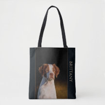 Tote del perro de aguas de Bretaña