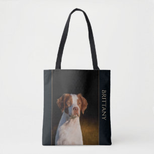 Bolso De Tela Tote del perro de aguas de Bretaña