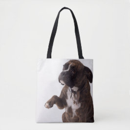 Bolso De Tela Tote del perro del boxeador